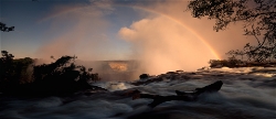 237A_LZmS_78287 First Light, Victoria Falls, Rainbow & Bridge